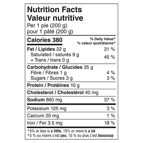Nutrition Facts