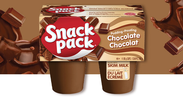 Snack Pack Poudings Favoris