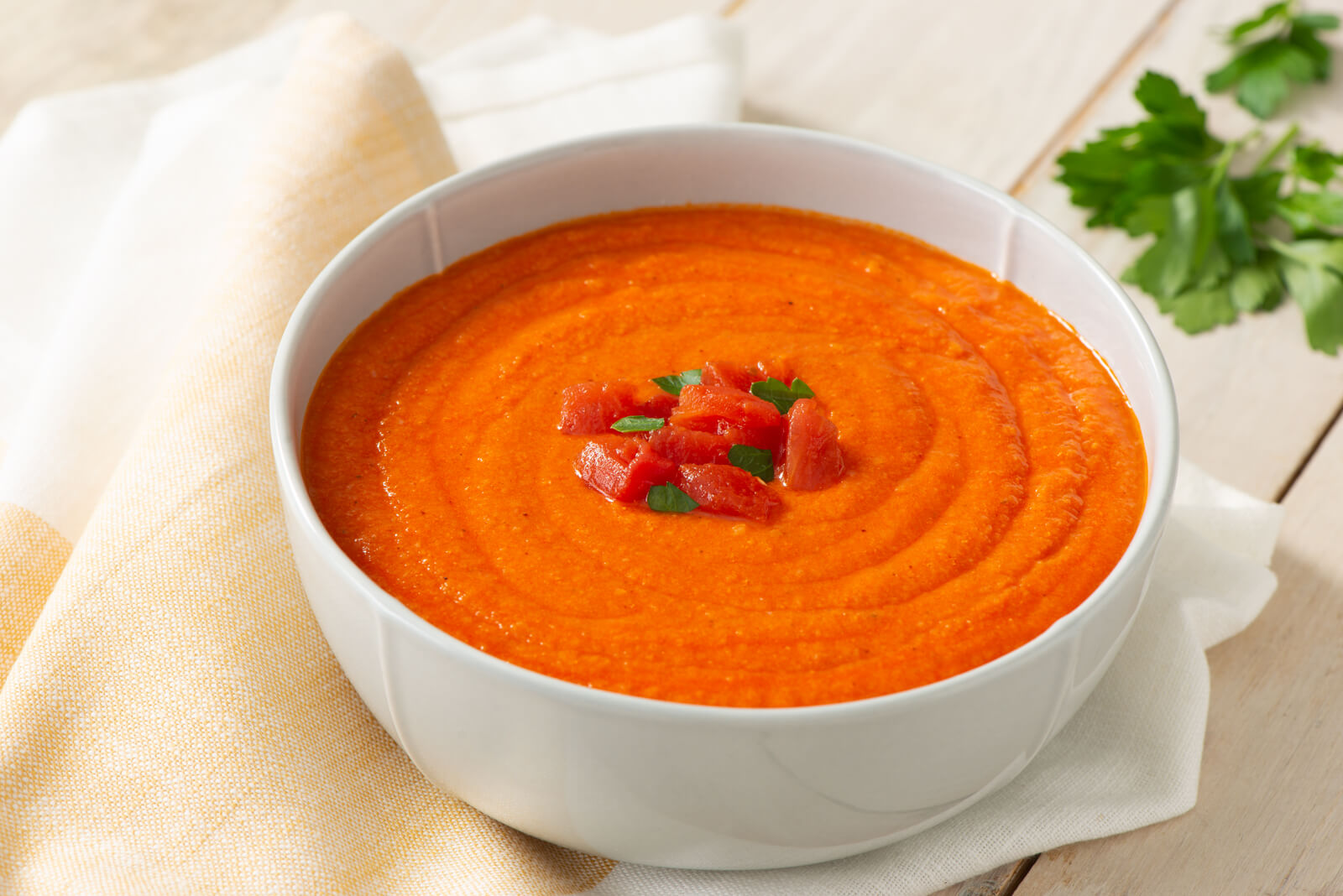 Bisque épicée aux tomates Recipe