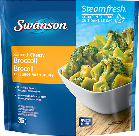 Sauced-Cheesy Broccoli