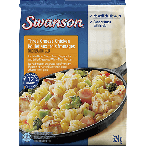 Three Cheese Chicken Skillet Meal