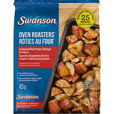 Seasoned Red Potato Wedges & Onions Oven Roasters™