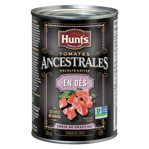 Tomates ancestrales récolte hâtive –  En dés