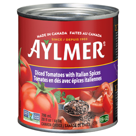 Aylmer® Tomates en dés avec épices italiennes