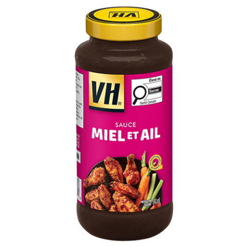 Sauce miel et ail