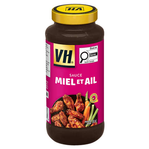 Sauce miel et ail