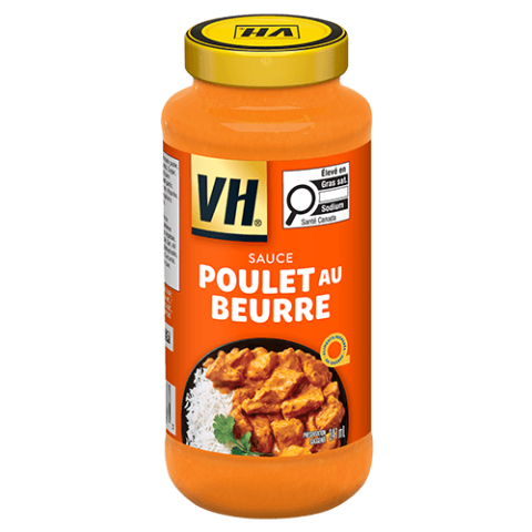 Sauce pour poulet au beurre