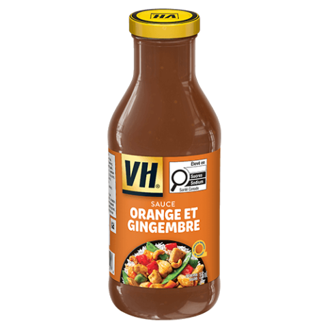 Sauce orange et gingembre