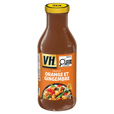 Sauce orange et gingembre