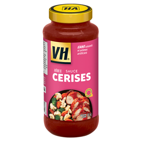Sauce à l’arôme de cerises