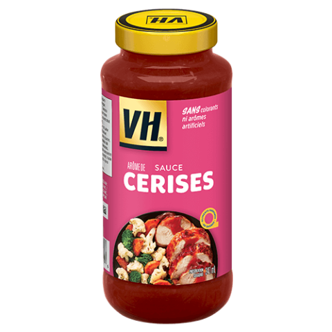 Sauce à l’arôme de cerises