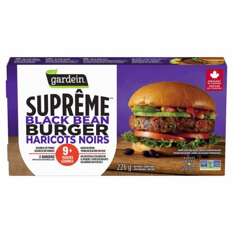 SUPRÊME™ Black Bean Burger