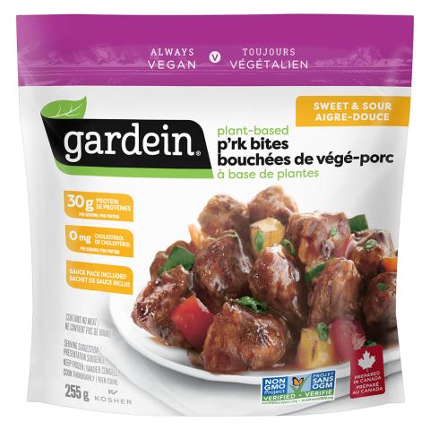 Bouchées de végé-porc à base de plantes