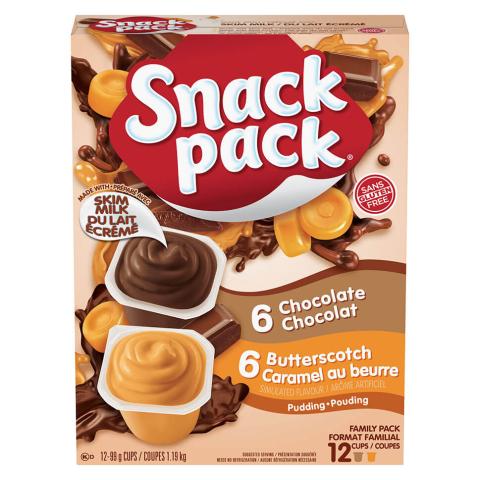 Chocolat et Caramel au beurre format familial