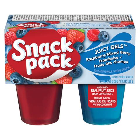 Juicy Gels Framboise/Fruits des Champs