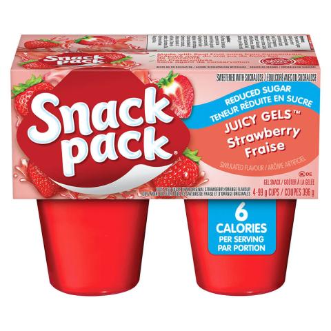 Juicy Gels Reduced Sugar Strawberry