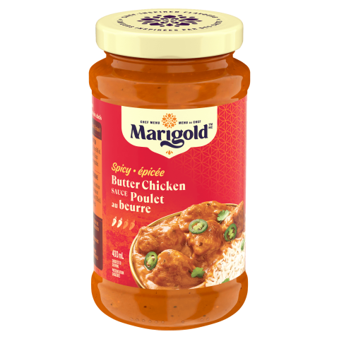 Sauce pour poulet au beurre épicée