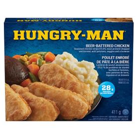 Poulet enrobé de pâte à la bière