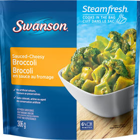 Sauced-Cheesy Broccoli