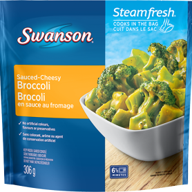 Sauced-Cheesy Broccoli