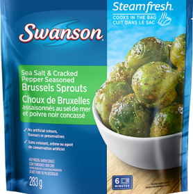 Sea Salt & Cracked Pepper Seasoned Brussels Sprouts