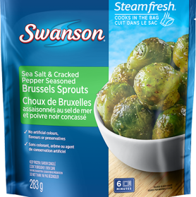 Sea Salt & Cracked Pepper Seasoned Brussels Sprouts