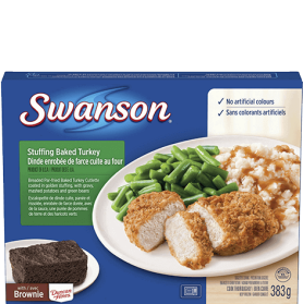 Stuffing Baked Turkey Dinner