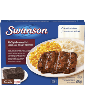 Rib Style Boneless Pork Dinner