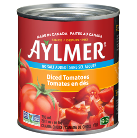 Aylmer No Salt Added Diced Tomatoes