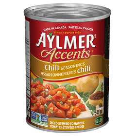 Aylmer® Accents® Chili Seasonings Diced Stewed Tomatoes