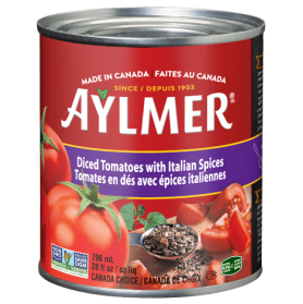 Aylmer Diced Tomatoes with Italian Spices