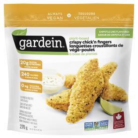 Languettes végé-poulet chipotle lime à base de plantes