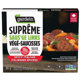 SUPRÊME™ Végé-Saucisses Italiennes Épicées