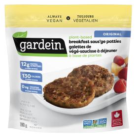 Original Galette de végé-saucisse à déjeuner à base de plantes