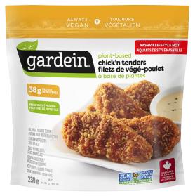 Filets de végé-poulet à base de plantes piquants de style Nashville